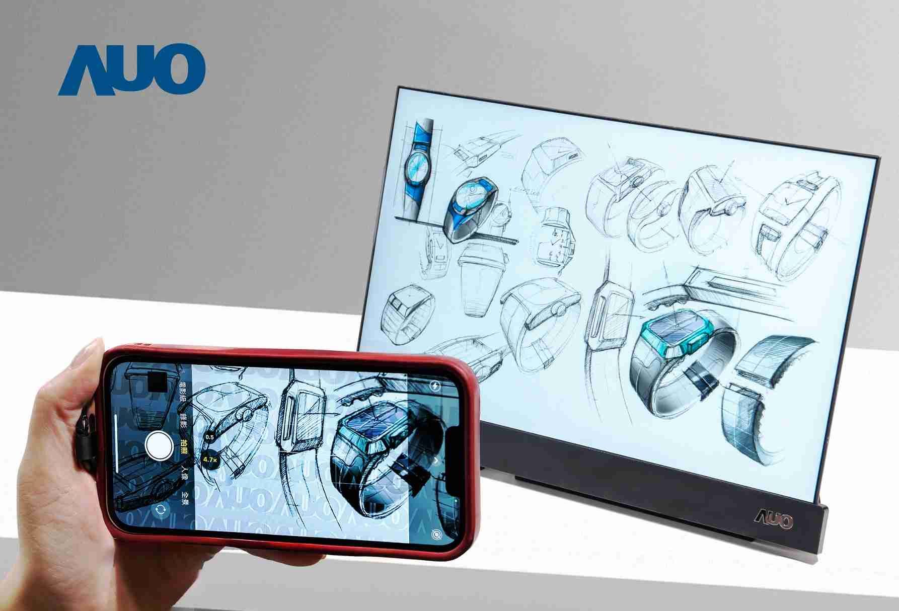 红龙扑克16吋防窥显示器，，，采用人眼无法察觉、、相机拍摄时才显现的隐藏式水印技术，，，未来可结合AI镜头侦测周围环境，，，实时开启或关闭水印，，，，大幅提升在公共场域使用显示器的安全性